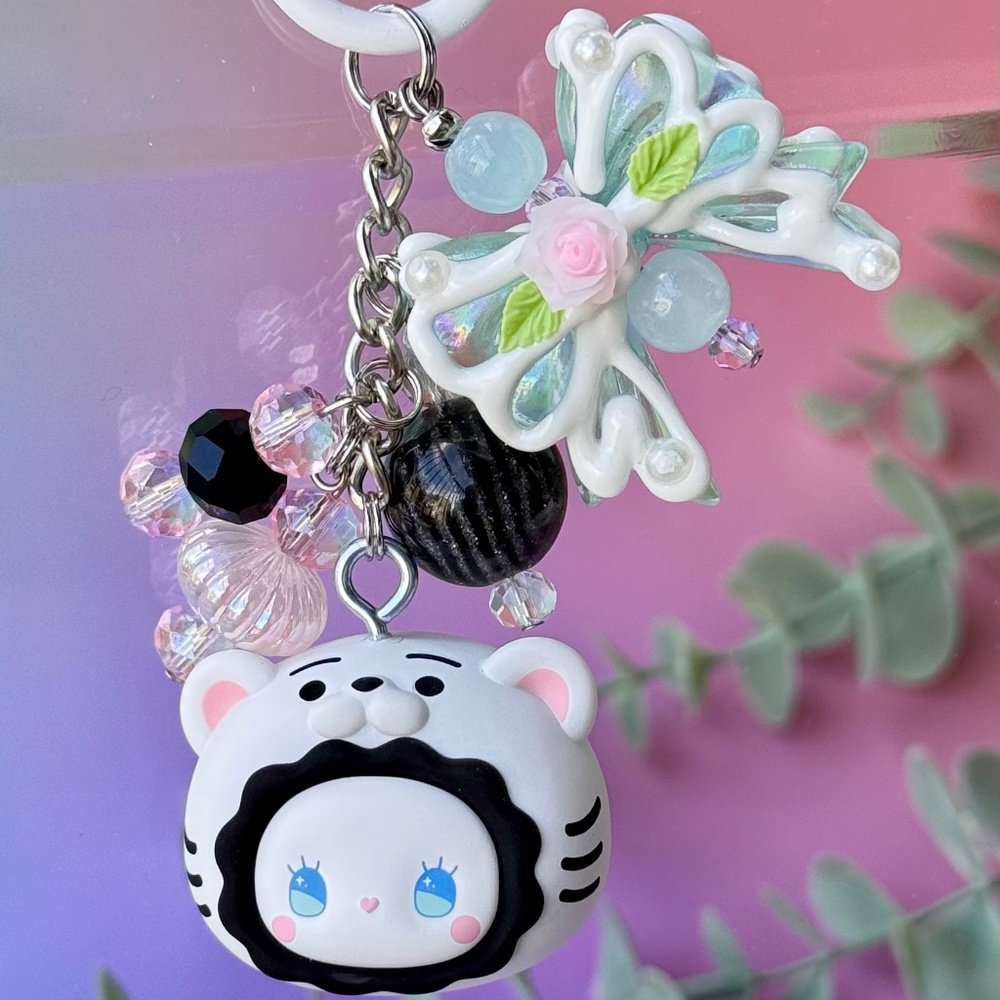 Emma Bean Bag Charm/ Keychain